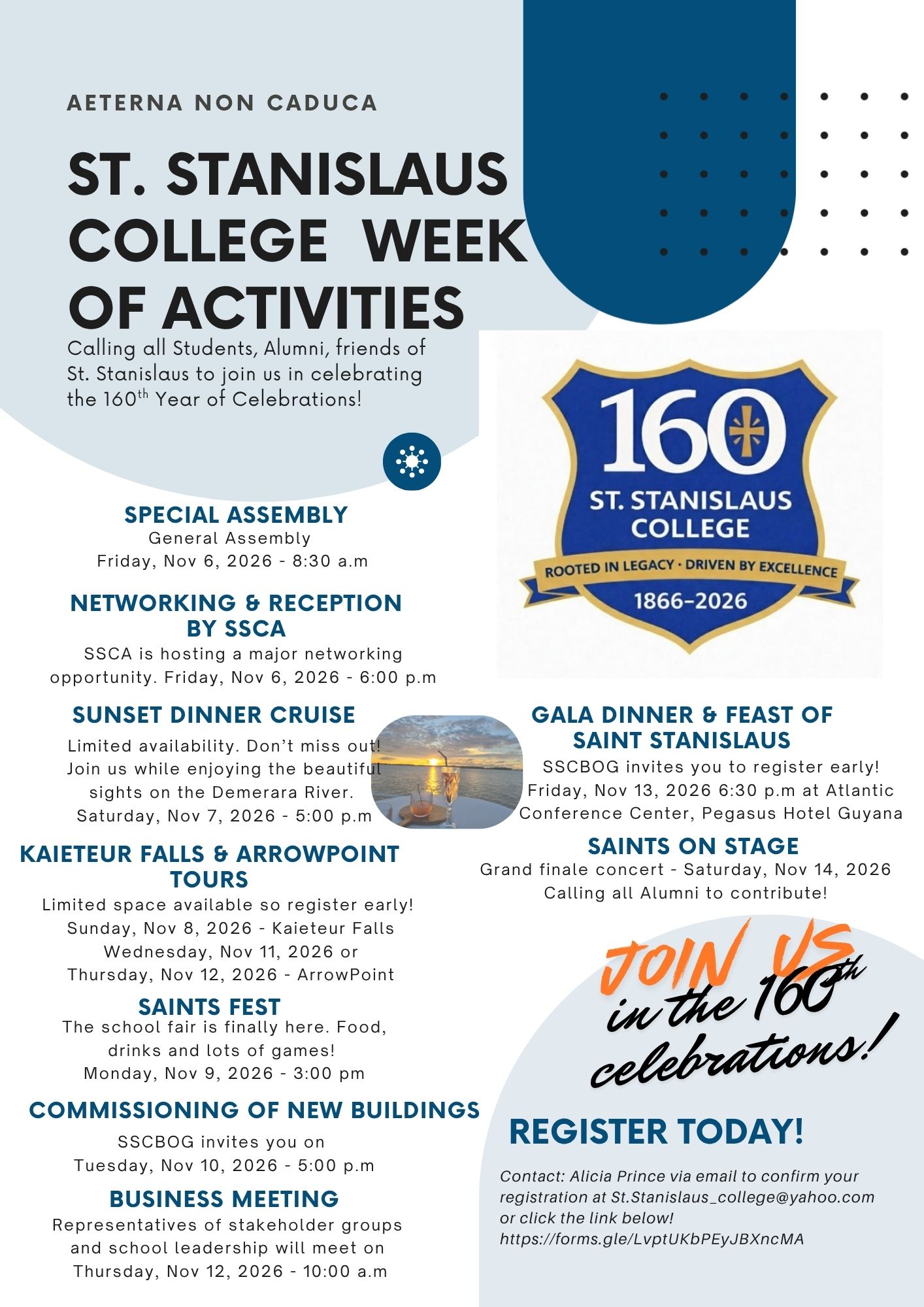 St. Stanislaus College Announces 160th Anniversary Week of Activities